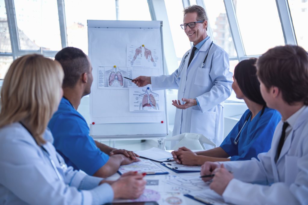 Medical doctors at the conference